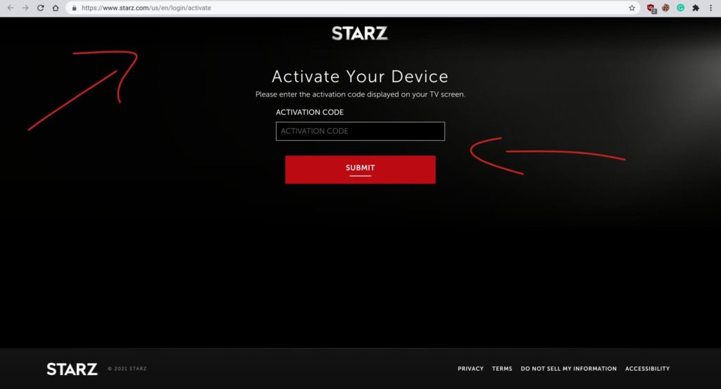Follow the instructions on your device to get an activation code. Your computer and device must both be connected to the internet to activate.