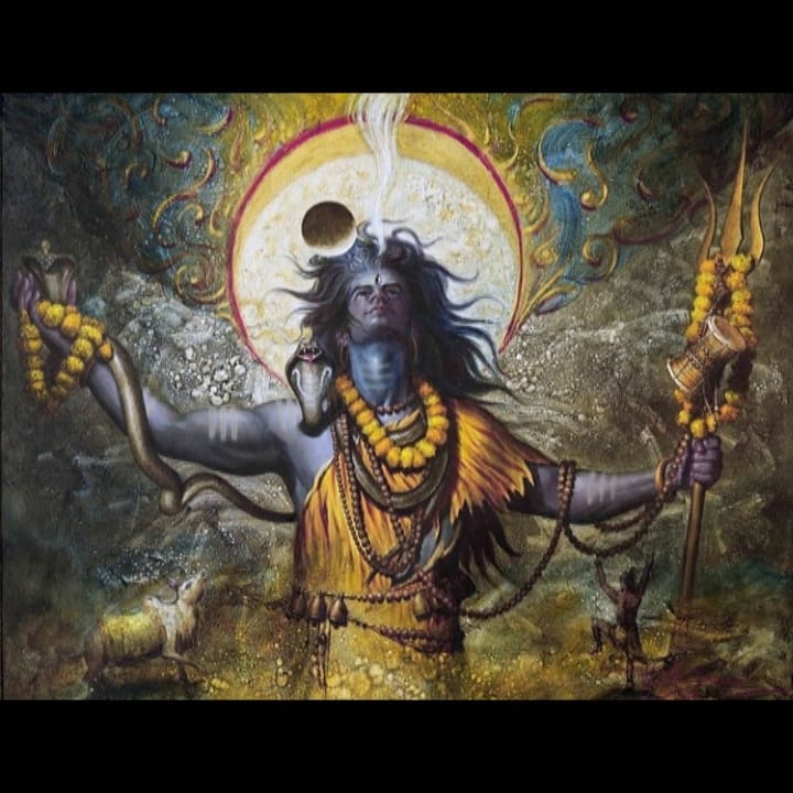 Supreme God Shiva Omnipresent Photo Angry -