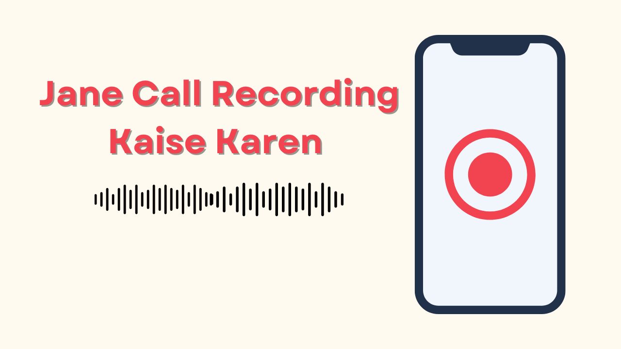 Jane Call Recording Kaise Karen