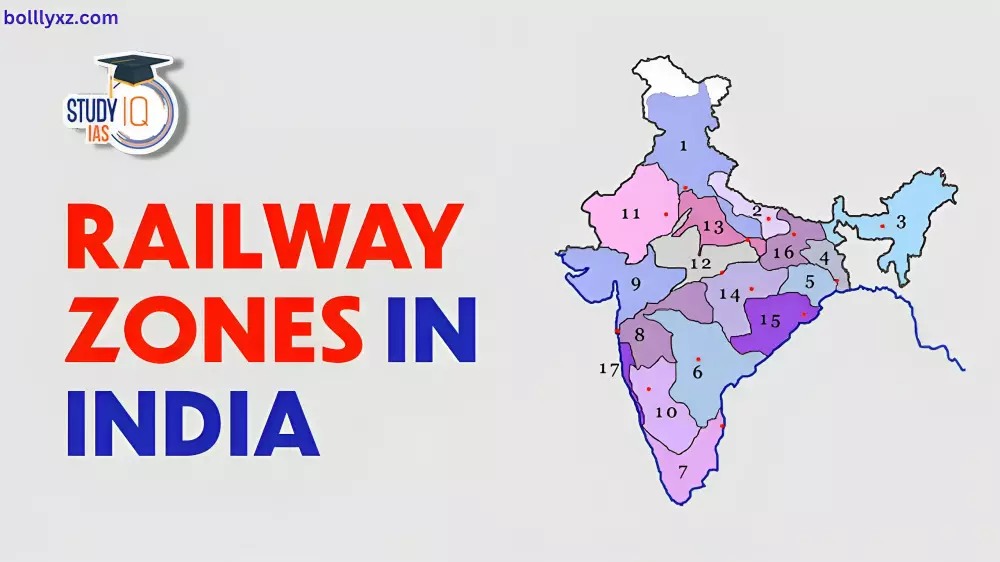 Railway zones in India