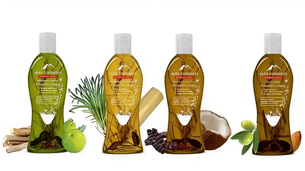 Alps Goodness Castor Bhringraj Hair Fall Control Hair Oil -