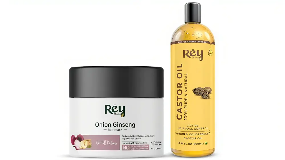 Rey Naturals Onion Ginseng Hair Growth Oil -