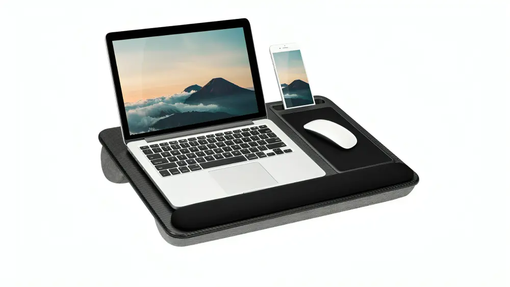 LapGear Home Office Pro Lap Desk with Wrist Rest -