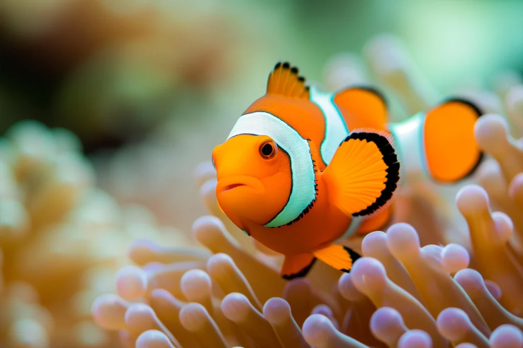 Clownfish Art Concept Illustration -